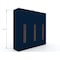 Manhattan Comfort Gramercy Wardrobe Armoire Closet, Tatiana Midnight Blue 107GMC4 - alternate 6